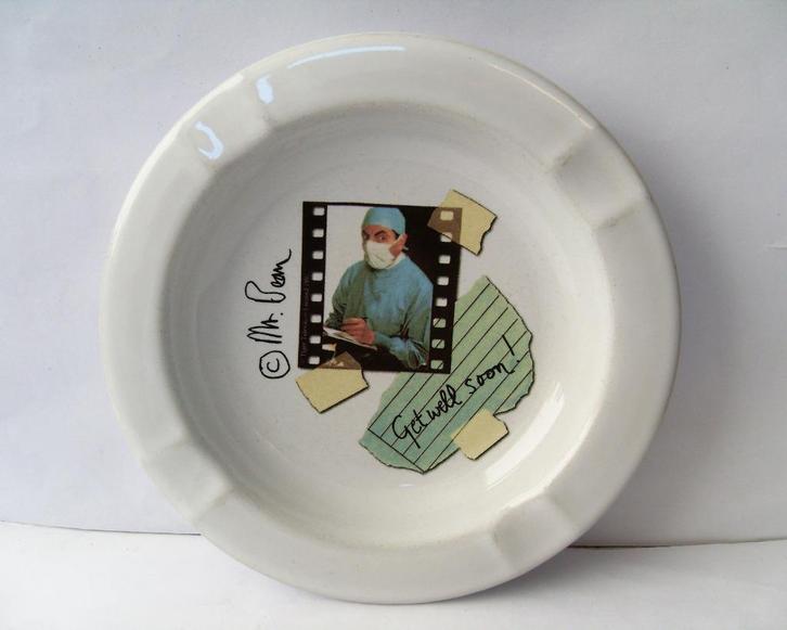 Mr. Bean Asbak 1997, Verzamelen, Rookartikelen, Aanstekers en Luciferdoosjes, Zo goed als nieuw, Asbak, Ophalen of Verzenden