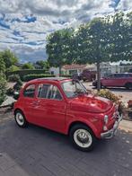prachtige Fiat 500 oldtimer 1977, 512 kg, Zwart, 594 cc, Cabriolet