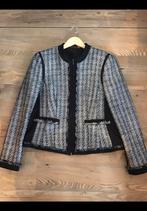 Jasje zwart + zilver, maat 42 Sheila de Vries voor Witteveen, Ophalen of Verzenden, Zo goed als nieuw, Maat 38/40 (M), Zwart