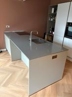 Natuursteen kookeiland blad + wasbak, Ophalen, Gebruikt, Overige typen, Graniet of Steen