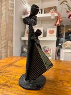 Bronzen Beeld 'Le Bonheur' Renee van Leusden, Antiek en Kunst, Kunst | Beelden en Houtsnijwerken, Ophalen of Verzenden