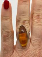 A155 Prachtige zilveren Fischland ring maat 16,5, Sieraden, Tassen en Uiterlijk, Ophalen of Verzenden, Zilver, Ring, Met edelsteen