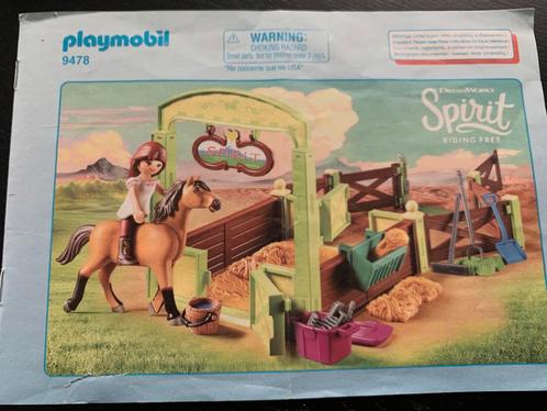Playmobil spirit riding free9478, Kinderen en Baby's, Speelgoed | Playmobil, Gebruikt, Ophalen of Verzenden