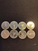 Beatrix 2005 zilveren munten, Postzegels en Munten, Munten | Nederland, Setje, Zilver, Overige waardes, Koningin Beatrix
