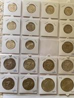 Zilveren munten 19 stuks prachtig, Nederland, Ophalen of Verzenden, Munten