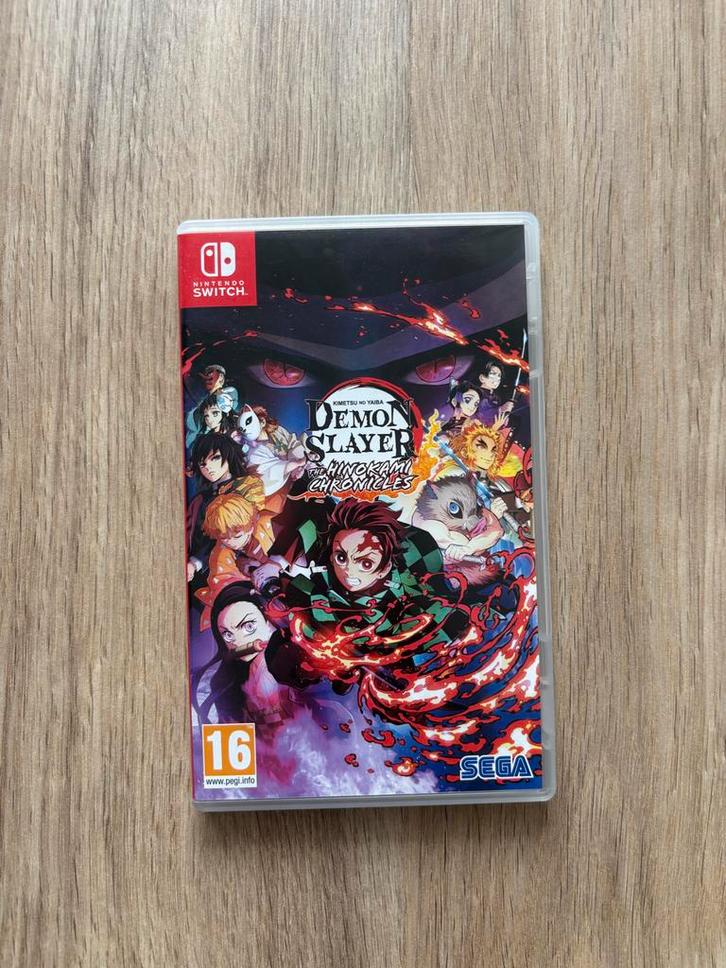 Demon Slayer Hinokami Chronicles Nintendo Switch, Spelcomputers en Games, Games | Nintendo Switch, Zo goed als nieuw, Avontuur en Actie