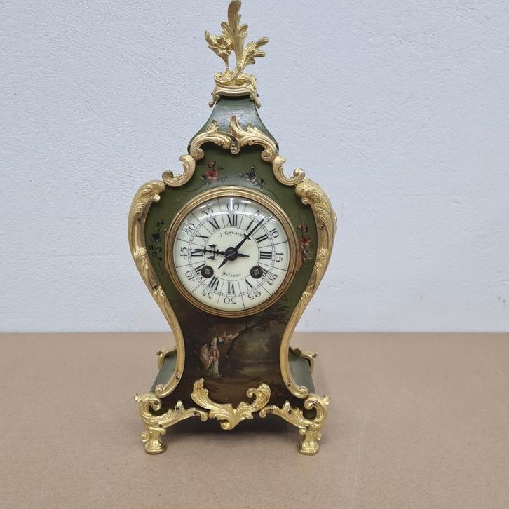 Franse kleine pendule Lodewijk XVI stijl, klok J.Gaujard, Antiek en Kunst, Antiek | Klokken, Ophalen