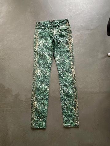 i304 Maison Scotch maat W25/L32=XS skinny jeans broek groen beschikbaar voor biedingen