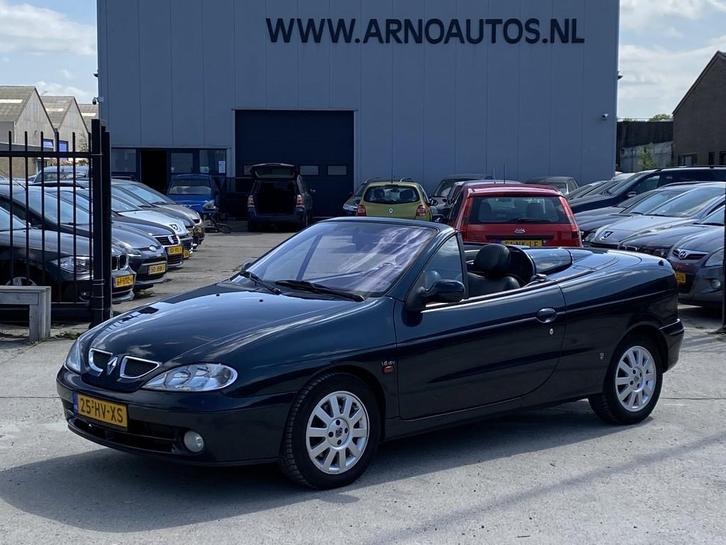 Renault Megane cabrio 1.6-16V Dynamique, AIRCO(IJSKOUD), ELE, Auto's, Renault, Bedrijf, Te koop, Mégane, ABS, Airbags, Airconditioning