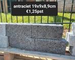 splitblokken antraciet 19x9x8,9 rox border blokken s-partij, Blok, Nieuw, Ophalen of Verzenden, Minder dan 25 cm