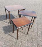 Klassieke Bijzettafeltjes - Set van 3, 45 tot 60 cm, Minder dan 55 cm, Gebruikt, Klassiek