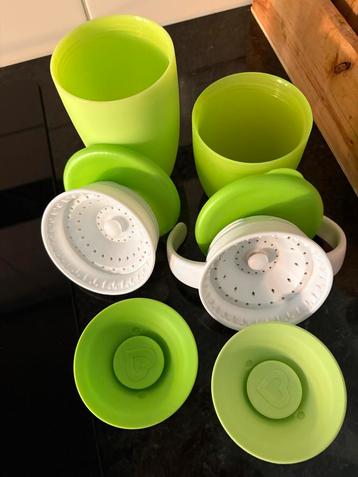 2 MUNCHKIN BEKERS MET DEKSEL beschikbaar voor biedingen