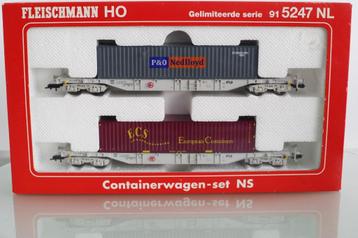[91 5247NL] Containerwagen set Fleischmann HO