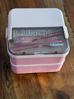 Lunchbox  dubbellaags  Nieuw, Diversen, Schoolbenodigdheden, Ophalen of Verzenden, Nieuw