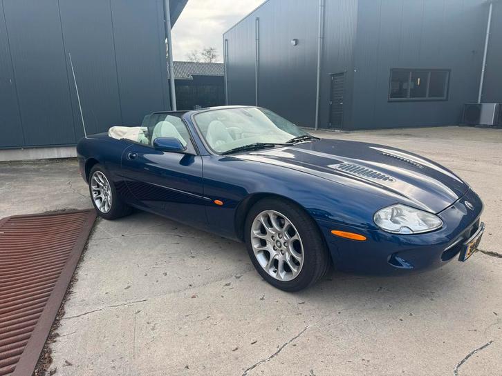 Jaguar XK 4.0 Supercharger Convertible 2000 Blauw, Auto's, Jaguar, Particulier, XK, Benzine, Cabriolet, Automaat, Geïmporteerd