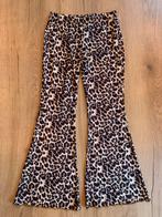 Flared broek maat S luipaardprint, Carnaval, Ophalen of Verzenden, Zo goed als nieuw, Kleding
