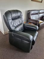 elektrische relax fauteuil, Huis en Inrichting, Ophalen, Gebruikt, 50 tot 75 cm, Leer