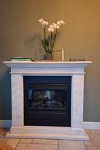 Elektrische Sfeerhaard Kos met Marmeren Schouw, Ophalen, Gebruikt, Overige soorten, Elektrisch