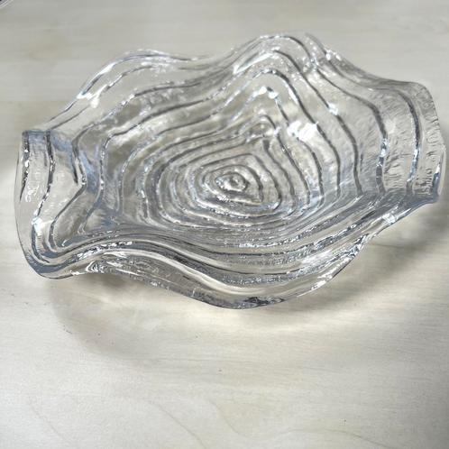 Vintage glazen schaal, Antiek en Kunst, Antiek | Glas en Kristal, Ophalen