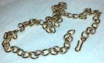 riem vintage gouden schakels '80, Kleding | Dames, Riemen en Ceinturen, Minder dan 3 cm, Verzenden, Nieuw, Tailleriem