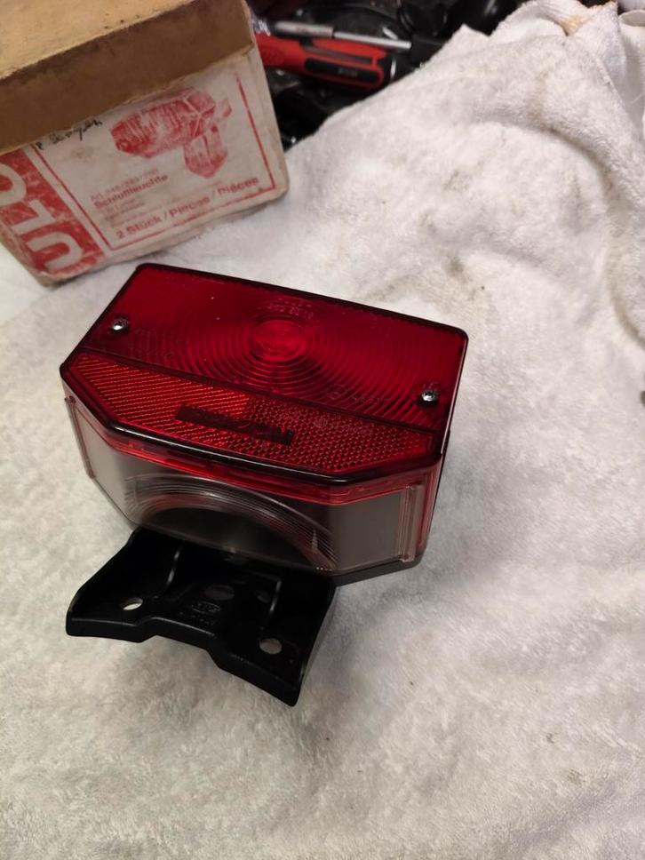 Origineel ULO achterlicht groot model - ZGAN, Fietsen en Brommers, Brommeronderdelen | Kreidler, Ophalen of Verzenden