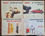 humor 2 x serre  quino bagnall, Boeken, Humor, Gelezen, Moppen, Verzenden, Diverse schrijvers