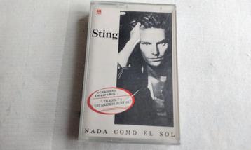 Cassette Latin Zeldzaam Uitgave Sting Nada como el sol beschikbaar voor biedingen