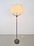 Empire Bouillotte vloerlamp The SWAN zwaan regency Messing, Gebruikt, Ophalen of Verzenden, Empire regency, 150 tot 200 cm