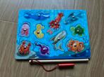 Magnetische Vis Puzzel - Melissa & Doug, Ophalen, 2 tot 4 jaar, 10 tot 50 stukjes, Zo goed als nieuw