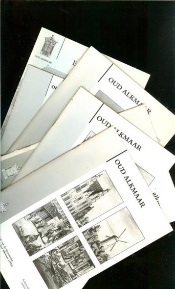5 x OUD-ALKMAAR van de Vereningin Oud Alkmar 1925 beschikbaar voor biedingen
