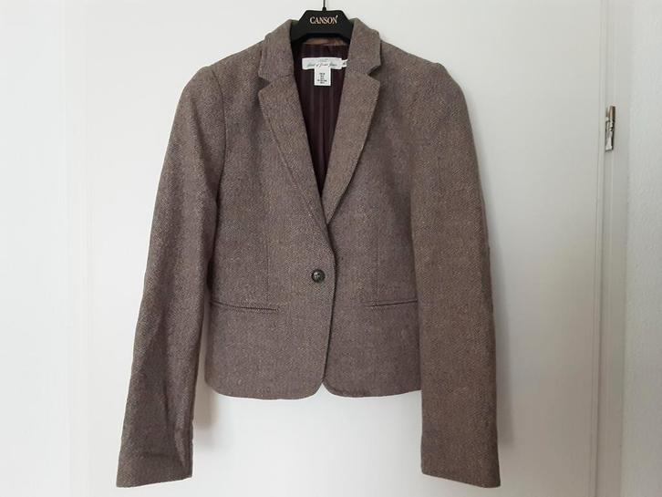 Mooie korte blazer colbert jasje maat 38, Kleding | Dames, Jasjes, Kostuums en Pakken, Zo goed als nieuw, Jasje, Maat 38/40 (M)