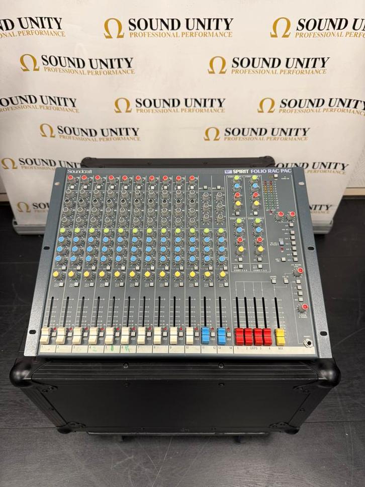 Soundcraft Folio Rac-Pac, Muziek en Instrumenten, Mengpanelen, Zo goed als nieuw, 20 kanalen of meer, Ophalen