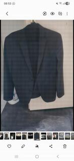 Herenpak (maat 46), Ophalen of Verzenden, Zo goed als nieuw, Maat 46 (S) of kleiner, Blauw