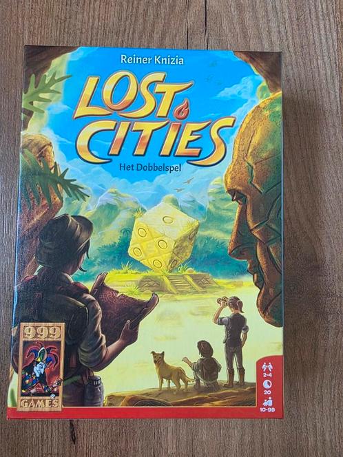 Lost Cities Het Dobbelspel - 999 Games, Hobby en Vrije tijd, Gezelschapsspellen | Bordspellen, Zo goed als nieuw, Een of twee spelers