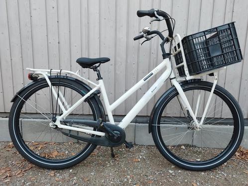 Giant Triple X CSL Damesfiets met Krat, M, Fietsen en Brommers, Fietsen | Dames | Damesfietsen, Gebruikt, Ophalen