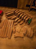 475+ delige houten trein/bouw set o.a. veel BRIO/ikea/Jannod, Ophalen, Gebruikt, Duw- of Trekspeelgoed
