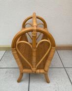 Vintage Rotan Tijdschriftenrek, Huis en Inrichting, Woonaccessoires | Krantenbakken en Lectuurbakken, Ophalen, Gebruikt