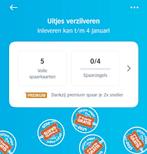 Ah uitjes zegels 5 spaarkaarten, Verzamelen, Supermarktacties, Albert Heijn, Ophalen