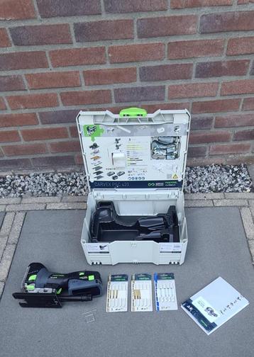 Festool PSC 420 decoupeerzaag + Accu 5,2 Ah18V + Systainer beschikbaar voor biedingen