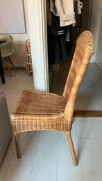 Rieten stoel, Huis en Inrichting, Ophalen of Verzenden, Gebruikt, Bruin, Eén