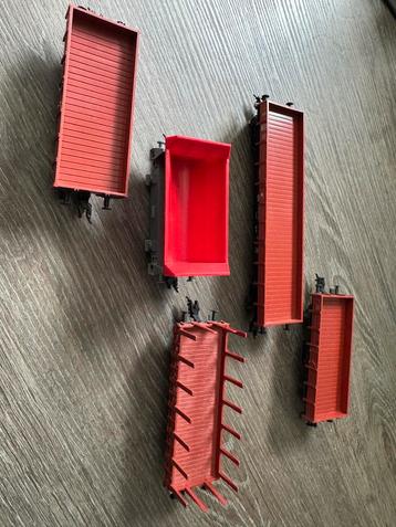 Fleischmann goederenwagens, 5500-5011-5014-5281 beschikbaar voor biedingen