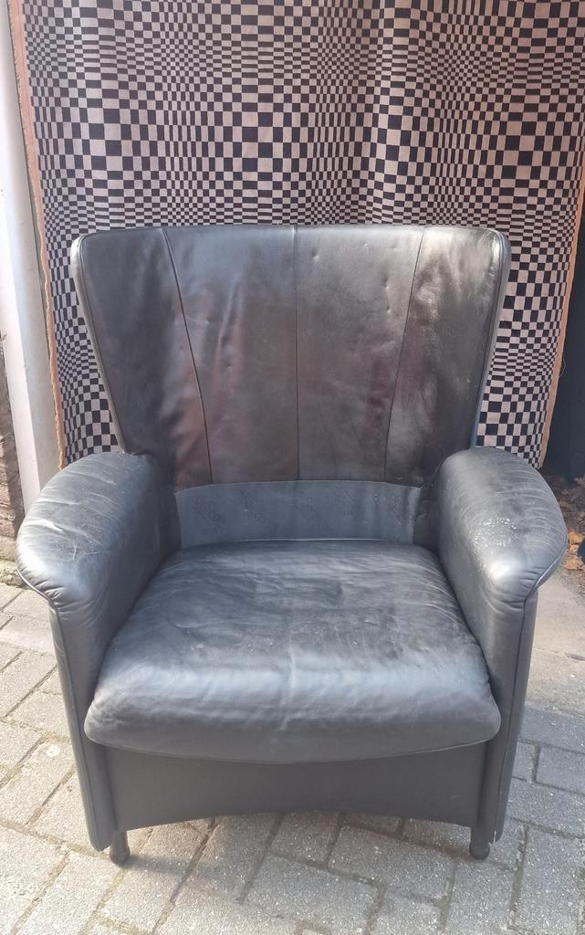 Lederen Design Fauteuil - de Sede, Huis en Inrichting, Fauteuils, Gebruikt, Leer, 75 tot 100 cm, 75 tot 100 cm, Ophalen