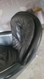 Leren fauteuil  Leolux, Ophalen, Gebruikt, 75 tot 100 cm, Leer