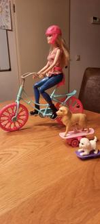 Barbie met fiets, honden, en acc.., 33 - 40 uur, Overige niveaus, Vanaf 10 jaar, Overige vormen