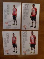 4x Spelerskaarten PSV: de Jong, Bergwijn, Propper, Ramselaar, Verzamelen, Verzenden, Zo goed als nieuw, PSV, Spelerskaart