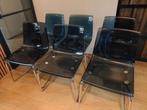 Ikea tobias 6 stuks.Per direct beschikbaar, Huis en Inrichting, Stoelen, Ophalen, Zo goed als nieuw, Blauw, Vijf, Zes of meer stoelen
