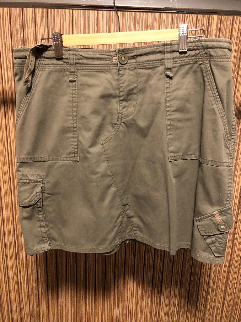 Sutherland groen khaki mini rok rokje mt 42 cargo leger, Sutherland, Bruin, Verzenden, Maat 42/44 (L)