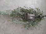 Landelijke  hang lantaarn inclusief decoratie taken haak., Huis en Inrichting, Ophalen, Zo goed als nieuw, Metaal, Kandelaar