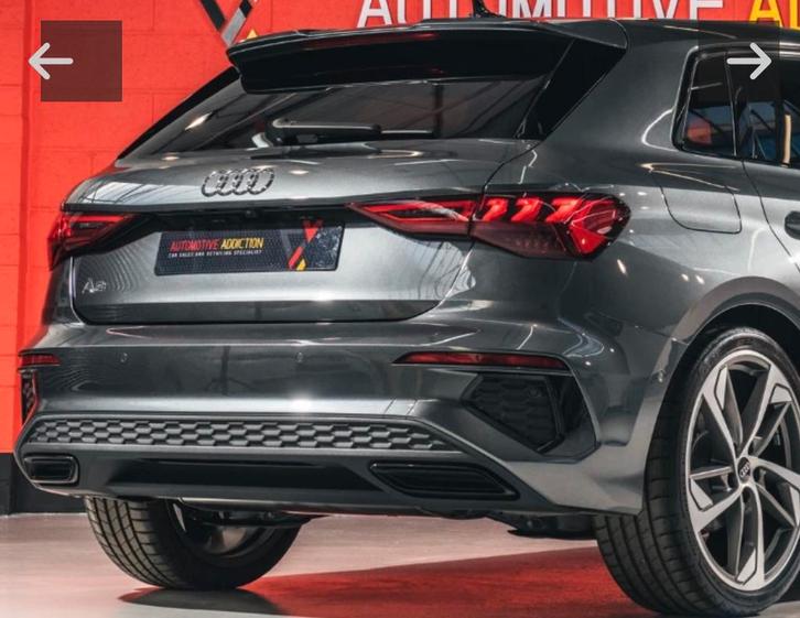 Audi a3 8y s line achterkant compleet, Auto-onderdelen, Uitlaatsystemen, Audi, Ophalen