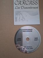 Carcass: Live dismemberment cd, Verzenden, Zo goed als nieuw